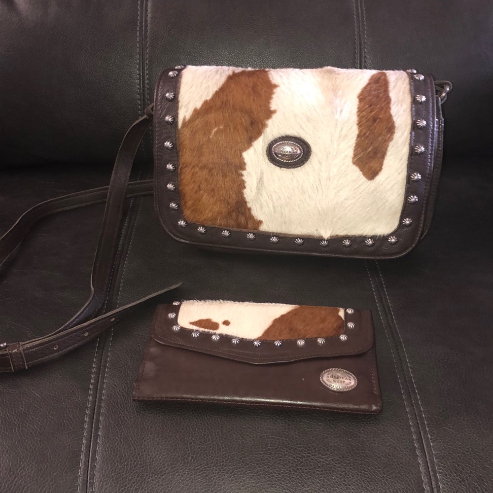 American West Leather purse